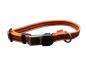 Preview: Gummiertes Halsband verstellbar mit Clicklock